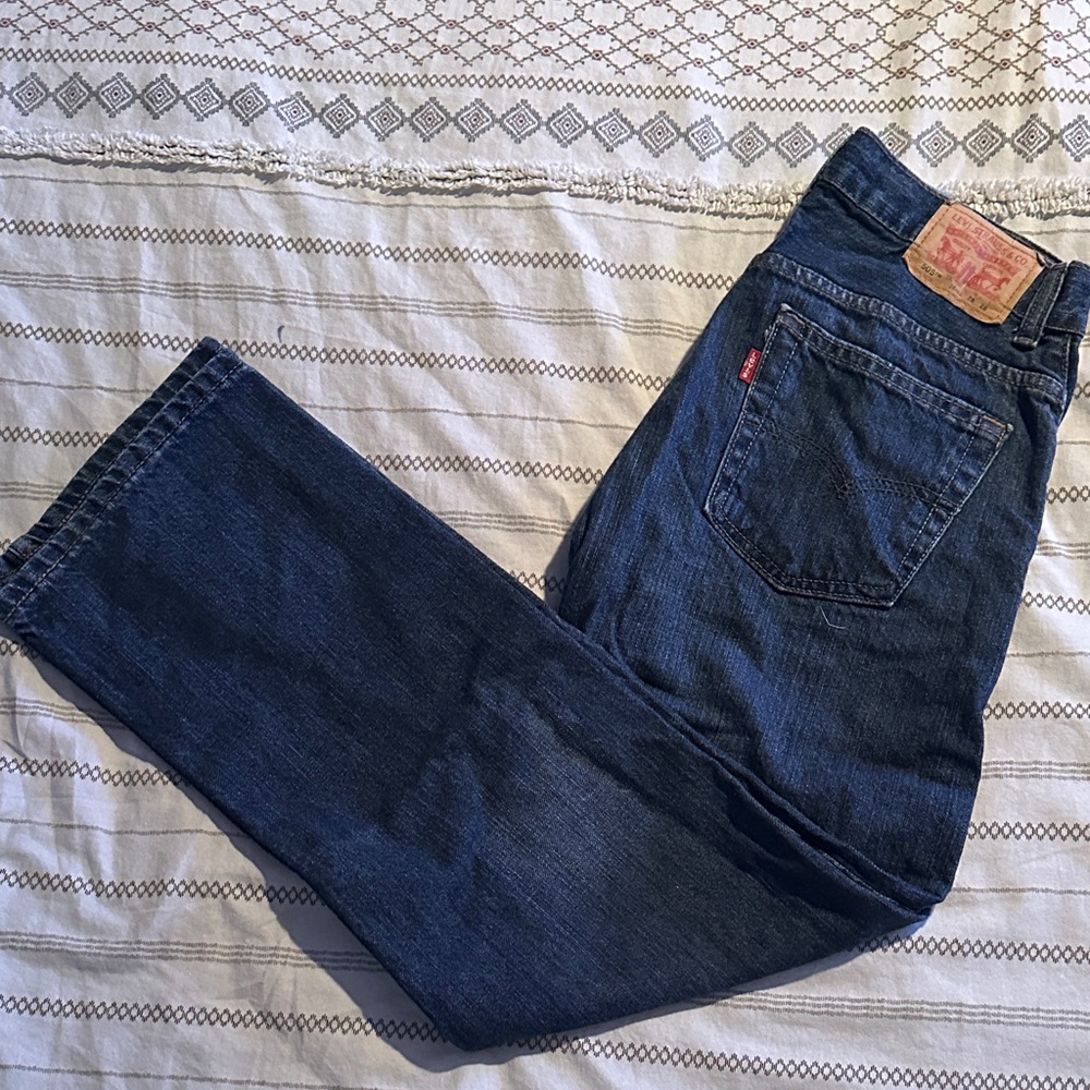 Levi's Dark Blue Jeans